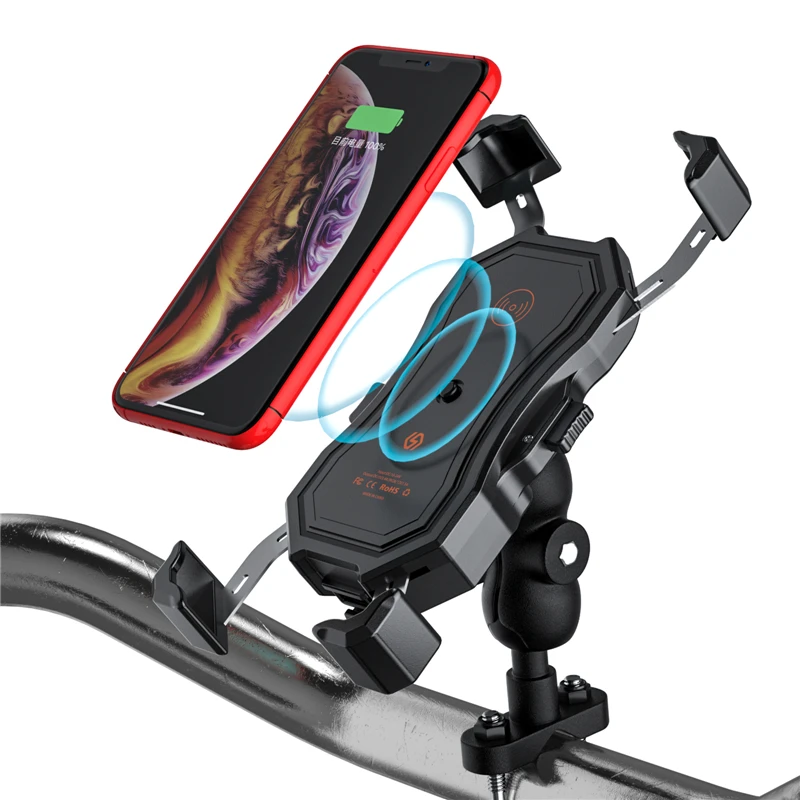 Langwei NEW Patent Product Motorcycle Handlebar Rearviem Mount Mobile Phone Holder With Wireless USB Charger
Langwei NEW Patent Product Motorcycle Handlebar Rearviem Mount Mobile Phone Holder With Wireless USB Charger