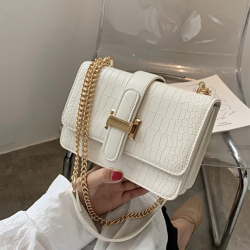Wholesale Ladies PU Crocodile Gold Chain Ladies Handbags Women bags Crossbody Bags Women Hand Bag Handbags For Women Luxury
Wholesale Ladies PU Crocodile Gold Chain Ladies Handbags Women bags Crossbody Bags Women Hand Bag Handbags For Women Luxury