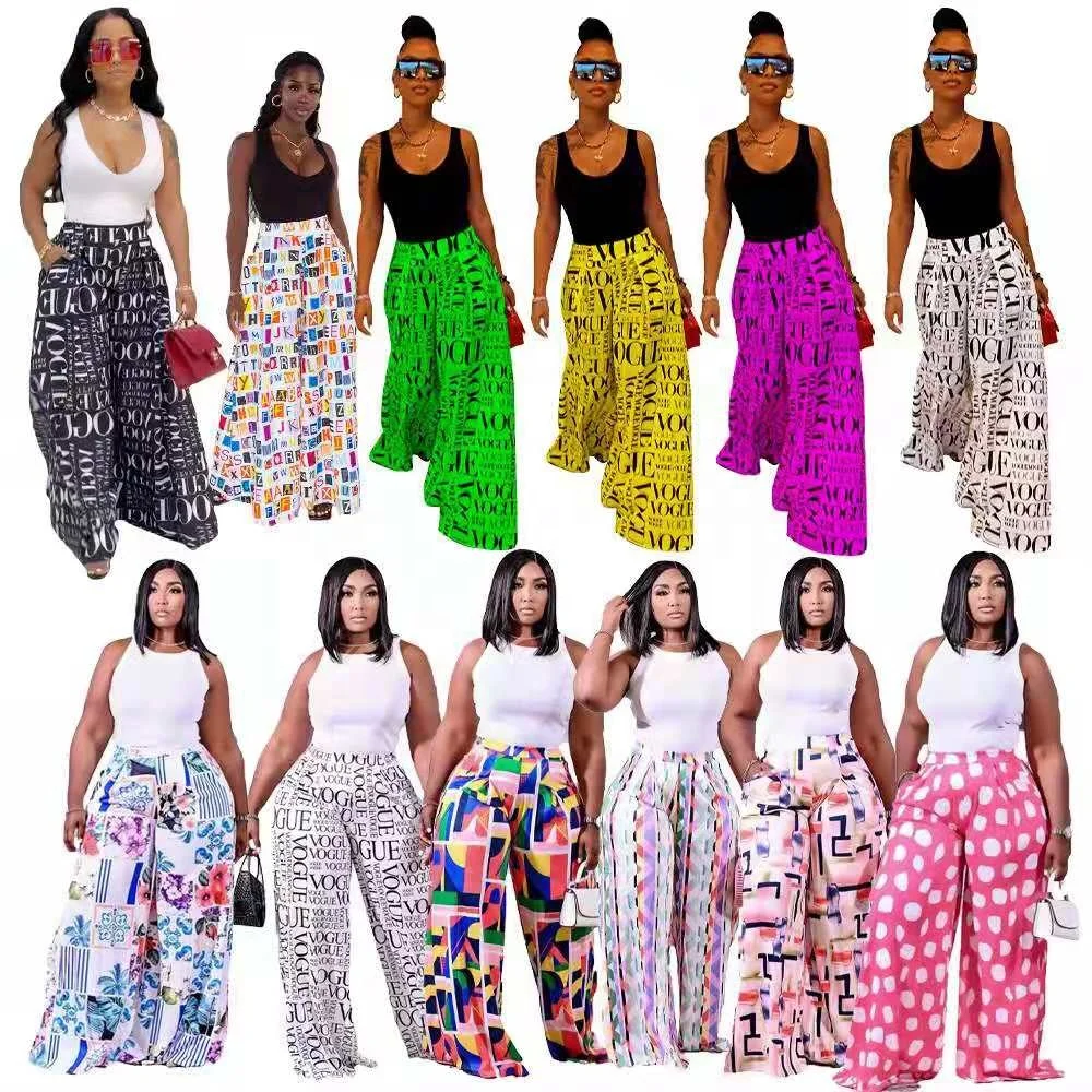 J&H fashion elegance big wide leg pants women high waist palazzo pants floral causal trousers
J&H fashion elegance big wide leg pants women high waist palazzo pants floral causal trousers