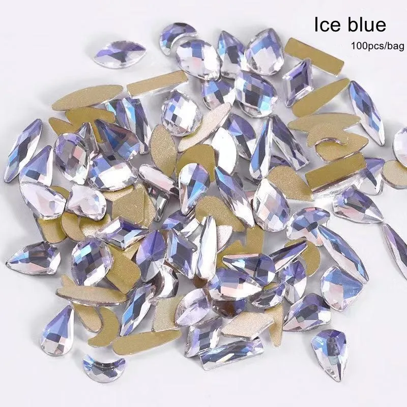 Supplier Crystal AB Decorative Diamond Gold Base Design Faces Nails Art Rhinestones For Nail Decoration
Supplier Crystal AB Decorative Diamond Gold Base Design Faces Nails Art Rhinestones For Nail Decoration