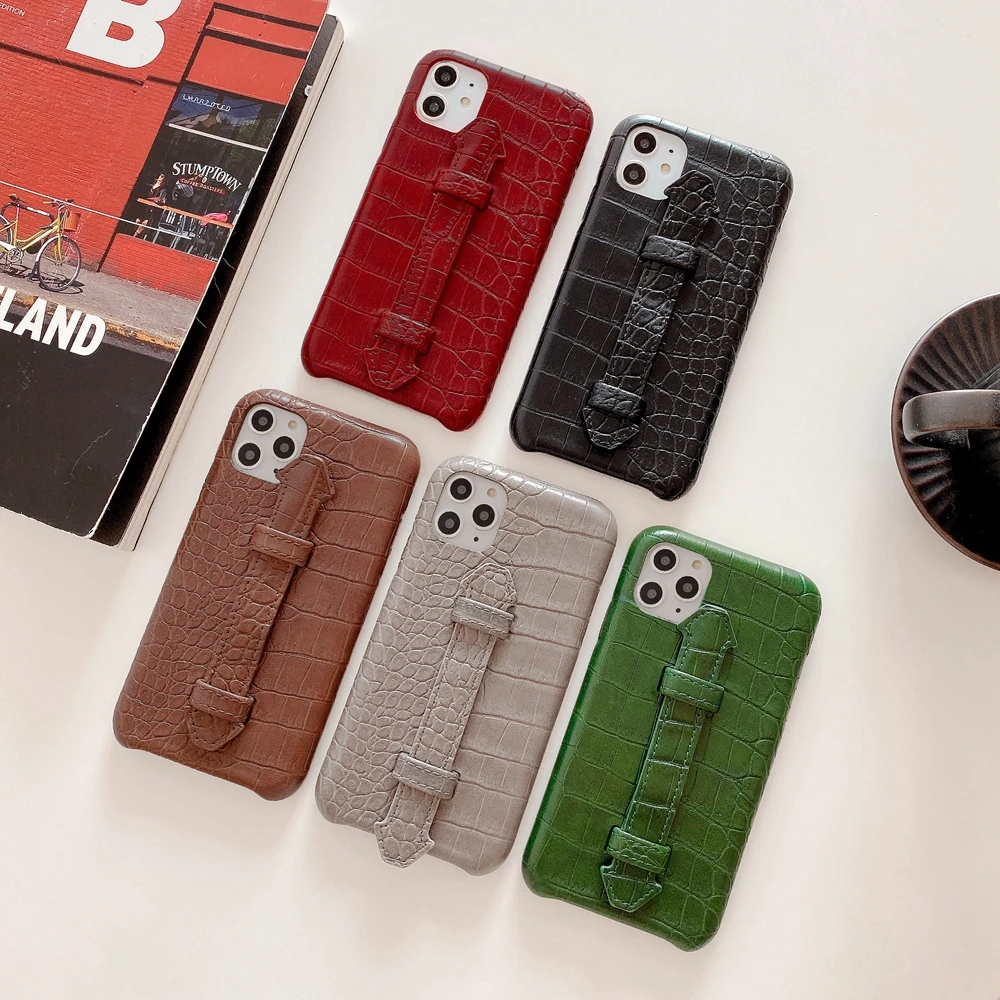 Hot Products for iPhone 11 Strap Case Crocodile Leather PU Luxury 7 8 6s Plus Mobile Cover Xs Xr Custom Logo Stand Phone Shell
Hot Products for iPhone 11 Strap Case Crocodile Leather PU Luxury 7 8 6s Plus Mobile Cover Xs Xr Custom Logo Stand Phone Shell