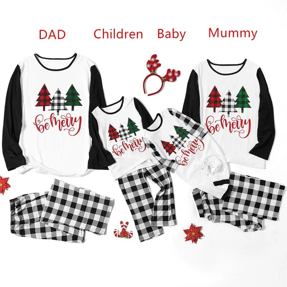 ZCH4CE0028 Christmas Tree Print Plaid Trousers Family Outfit With Long Sleeved Parent Child Outfit, Customized colors
ZCH4CE0028 Christmas Tree Print Plaid Trousers Family Outfit With Long Sleeved Parent Child Outfit, Customized colors