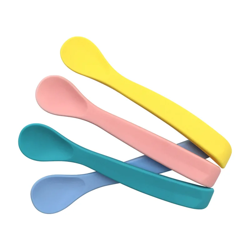 2021 Food Grade Silicone Soft Baby Spoon Feeder Silicone Baby Feeding Food Dispensing Spoon For Infant Baby, Customized
2021 Food Grade Silicone Soft Baby Spoon Feeder Silicone Baby Feeding Food Dispensing Spoon For Infant Baby, Customized