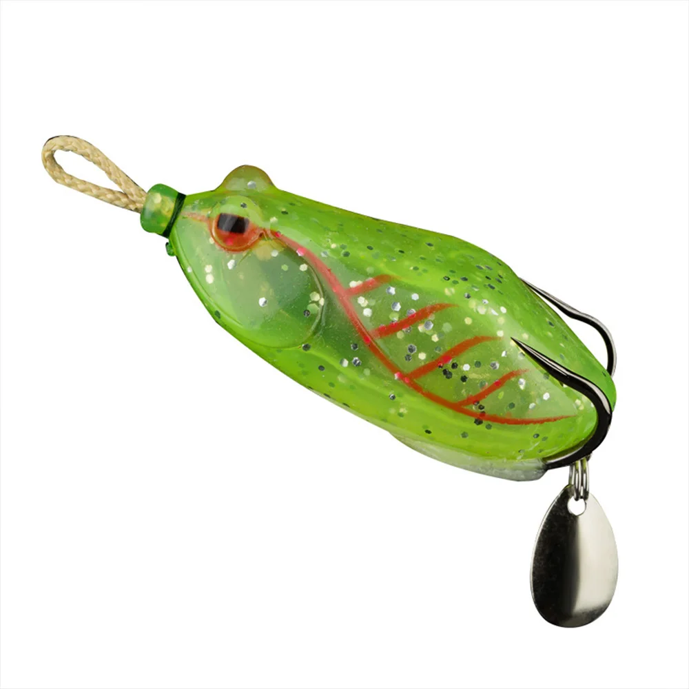 Factory 14g 6cm Stream Pond Fishing Lures Soft Plastic Frog Simulation Coating Frog Fishing Lure Snakehead
Factory 14g 6cm Stream Pond Fishing Lures Soft Plastic Frog Simulation Coating Frog Fishing Lure Snakehead