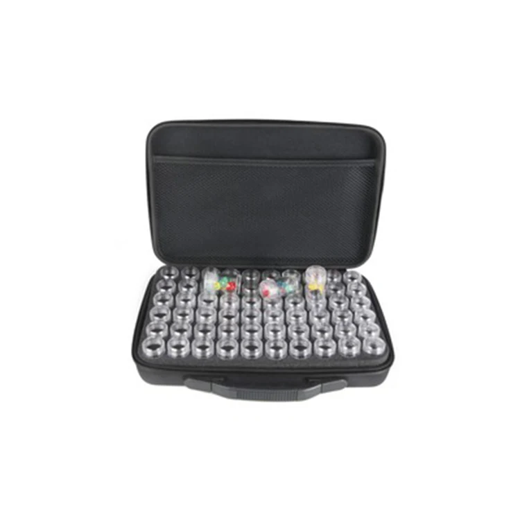 60 Bottles Of Diamond Painting Sub-Diamond Bottle Embroidery Accessories Transparent Plastic Storage Box Bag With Bottle
60 Bottles Of Diamond Painting Sub-Diamond Bottle Embroidery Accessories Transparent Plastic Storage Box Bag With Bottle