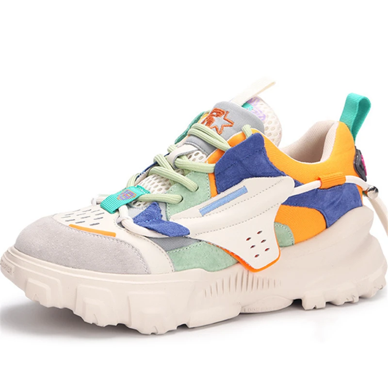 Dropshipping Custom Logo Women Casual Female Platform Woman Brand Sport Ladies Gray Chunky Sneakers Real Leather Shoes Train
Dropshipping Custom Logo Women Casual Female Platform Woman Brand Sport Ladies Gray Chunky Sneakers Real Leather Shoes Train