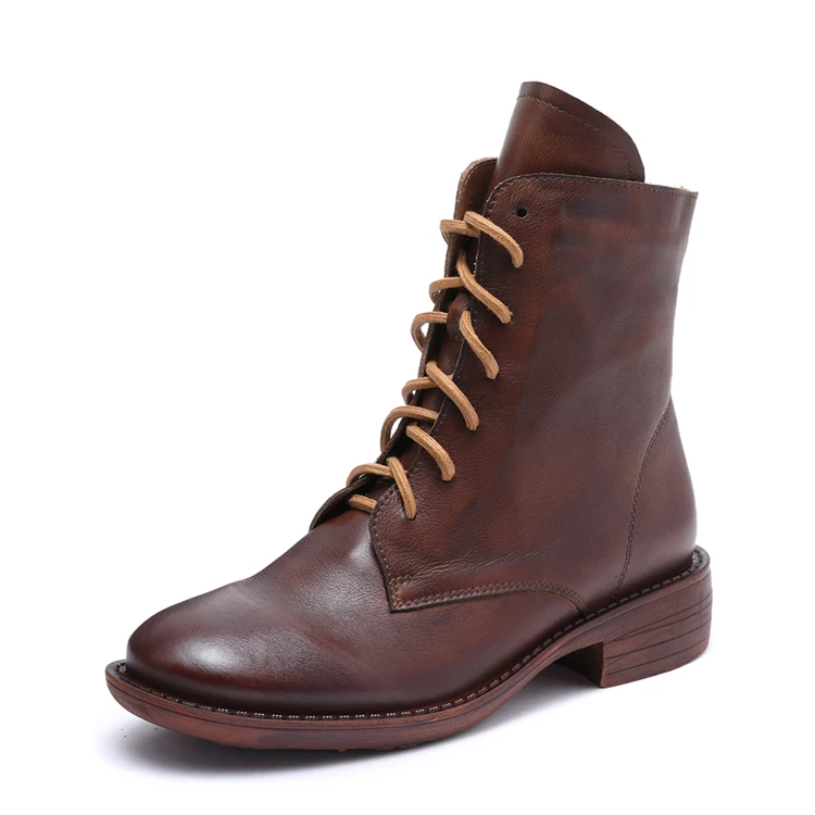Genuine Leather Winter Over Ankle Boots Women Black Booties Flat Heel Lady Leather Boots Durable Women Shoes
Genuine Leather Winter Over Ankle Boots Women Black Booties Flat Heel Lady Leather Boots Durable Women Shoes