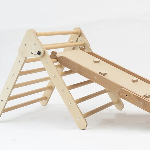 New design Pikler Triangle ladder indoor playground Climbing Montessori Toys Kids Gym Wooden Toy Slide, Natural wood
New design Pikler Triangle ladder indoor playground Climbing Montessori Toys Kids Gym Wooden Toy Slide, Natural wood