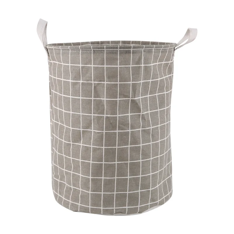 Household round toy storage bag and cotton linen fabric dirty clothes storage buckets
Household round toy storage bag and cotton linen fabric dirty clothes storage buckets