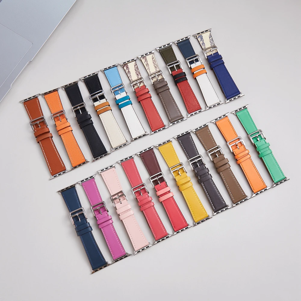 In stock for Apple Watch Series 6SE 5 4 3 Apple Watch Strap Leather Single Loop Bracelet watch bands, Optional
In stock for Apple Watch Series 6SE 5 4 3 Apple Watch Strap Leather Single Loop Bracelet watch bands, Optional