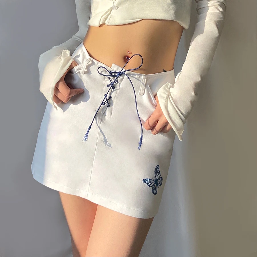 Nibber K21J00092 Sexy Elegant Women Skirt Drawstring Elastic Butterfly Parttern Female Casual Miniskirt Factory Wholesale Custom
Nibber K21J00092 Sexy Elegant Women Skirt Drawstring Elastic Butterfly Parttern Female Casual Miniskirt Factory Wholesale Custom