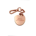 Custom metal label tag logo for handbag brand bag hardware accessory