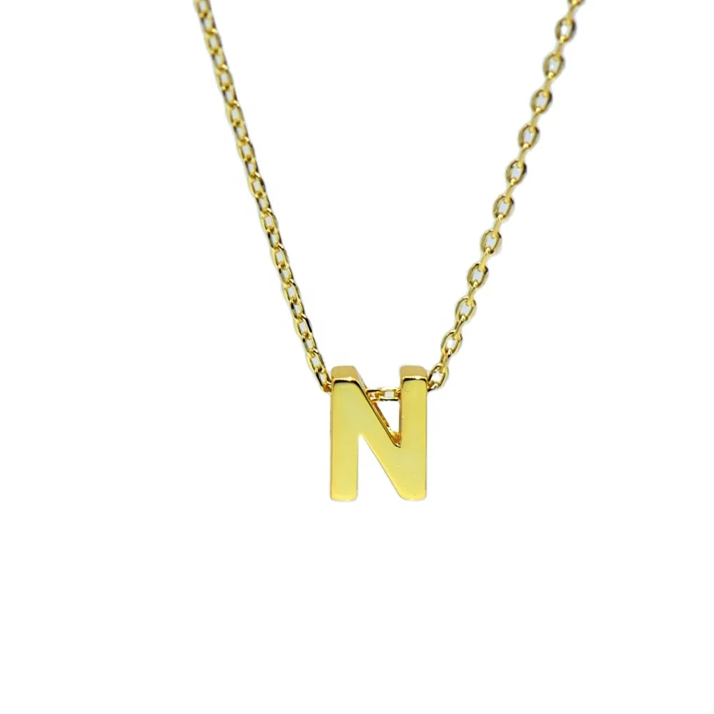 Best Jewelry Fashion 925 Silver 18K Gold Plated DIY Combination Initial Alphabet Letter N Necklace Jewelry
Best Jewelry Fashion 925 Silver 18K Gold Plated DIY Combination Initial Alphabet Letter N Necklace Jewelry