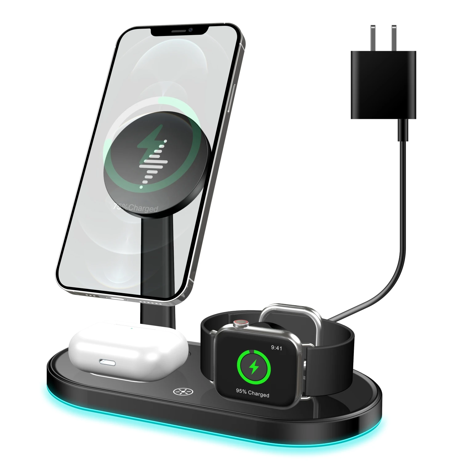 Factory Cheap Smart Phone 3 In 1 Car Fast Wireless Charger with Stand Car Charger Holder
Factory Cheap Smart Phone 3 In 1 Car Fast Wireless Charger with Stand Car Charger Holder