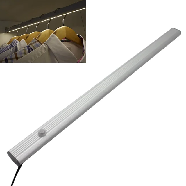 Motion Sensor LED Wardrobe Rail Light Led Clothes Hanger Lighting Led Closet Rod Cloths Hanger Racks Clothing Rod
Motion Sensor LED Wardrobe Rail Light Led Clothes Hanger Lighting Led Closet Rod Cloths Hanger Racks Clothing Rod