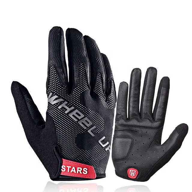 WHEEL UP PU Leather Full Finger Bike Gloves Unisex Outdoor Touch Screen Cycling Gloves Road Mountain Bike Bicycle Gloves, Black
WHEEL UP PU Leather Full Finger Bike Gloves Unisex Outdoor Touch Screen Cycling Gloves Road Mountain Bike Bicycle Gloves, Black