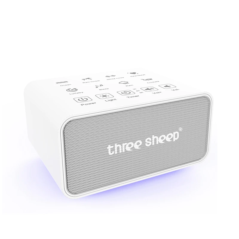 Physical Therapy Equipments Portable Sleep Fan Sound Machine White Noise Machine with RGB Night Light
Physical Therapy Equipments Portable Sleep Fan Sound Machine White Noise Machine with RGB Night Light