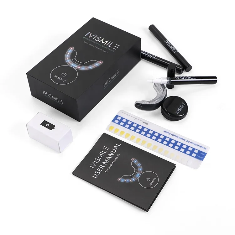 IVISMILE New Professional Wireless Chargeable LED Light Teeth Whitening Blanchiment Dentaire Free Sensitive, Black / white / pink / red / oem
IVISMILE New Professional Wireless Chargeable LED Light Teeth Whitening Blanchiment Dentaire Free Sensitive, Black / white / pink / red / oem