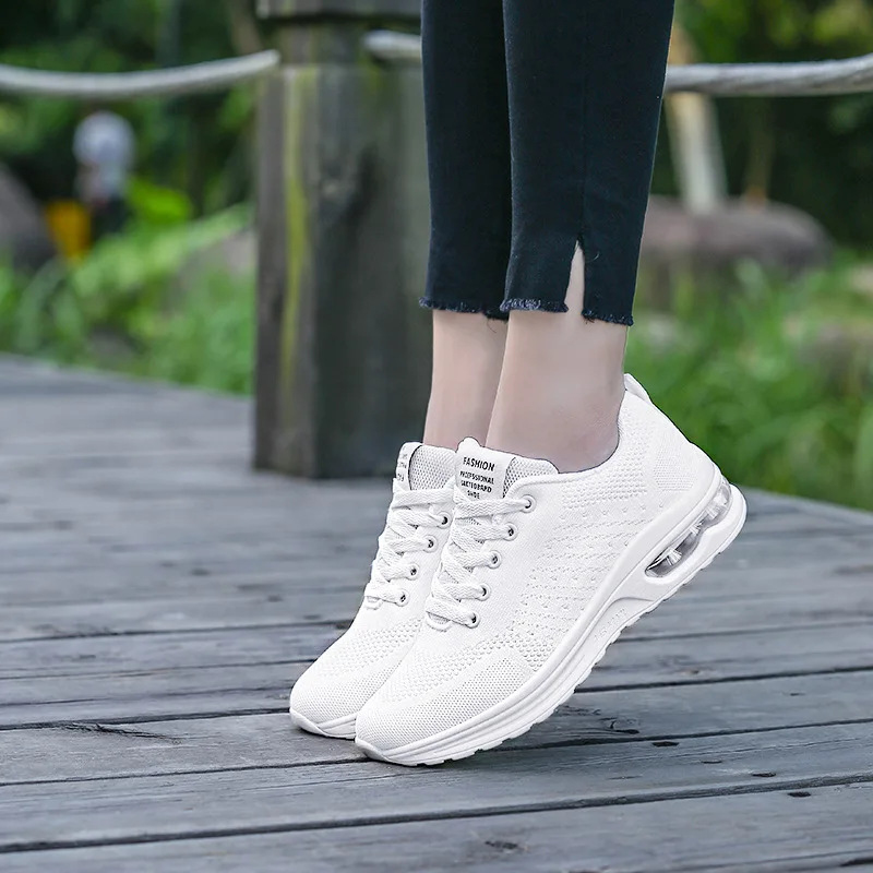 Custom Tie Shoelace Air Cushion Sneakers Running Shoes 2021 Fitness Walking Shoes High Quality Women's Casual Shoes
Custom Tie Shoelace Air Cushion Sneakers Running Shoes 2021 Fitness Walking Shoes High Quality Women's Casual Shoes