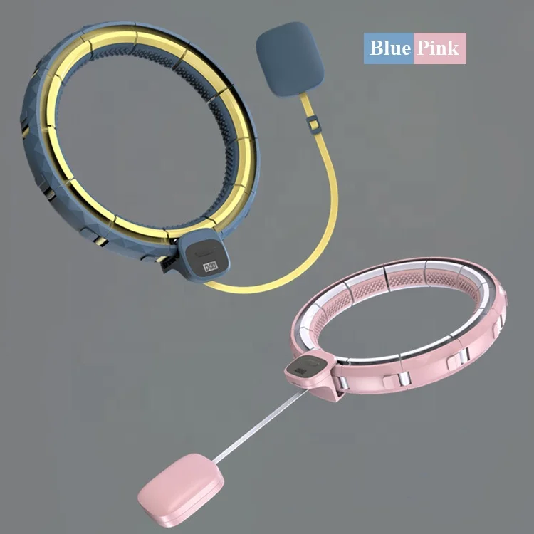 New Trends LCD display Soft silicone mute disassembly weight adjustable Counting magnetic therapy sport hula hoops, Blue, pink
New Trends LCD display Soft silicone mute disassembly weight adjustable Counting magnetic therapy sport hula hoops, Blue, pink