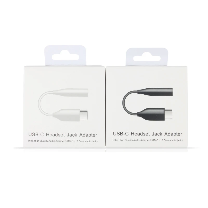 USB-C Headphone Jack Adapter High Quality Audio Adapter USB-C to 3.5mm Audio Jack, White/black
USB-C Headphone Jack Adapter High Quality Audio Adapter USB-C to 3.5mm Audio Jack, White/black
