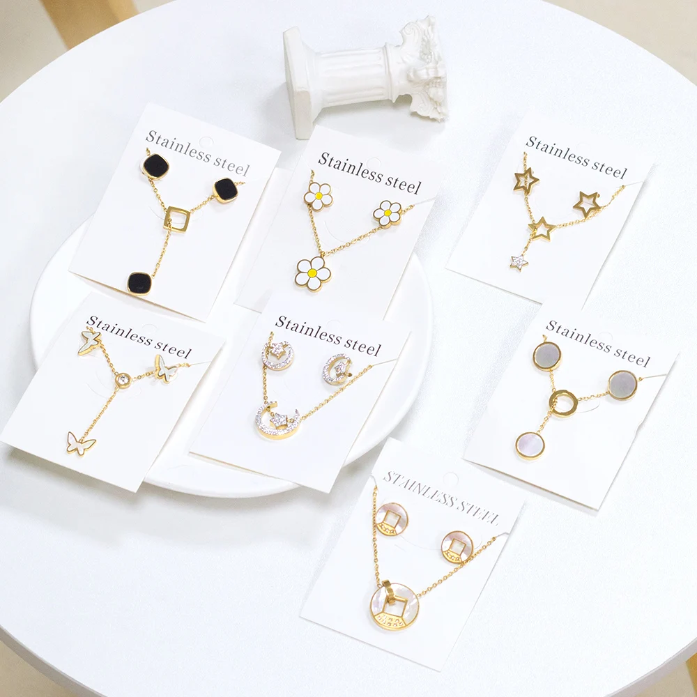 Plated Jewelry Gold filled jewelry for Girls Women Fashion Elegant Gift Necklace Earring Party Set
Plated Jewelry Gold filled jewelry for Girls Women Fashion Elegant Gift Necklace Earring Party Set