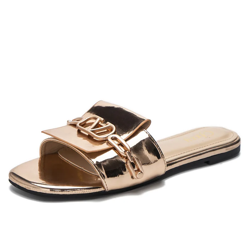 Fashionable 2021 popular design women slippers one-word soft PU slippers for women Summer slippers Comfy women sandals, Picture
Fashionable 2021 popular design women slippers one-word soft PU slippers for women Summer slippers Comfy women sandals, Picture