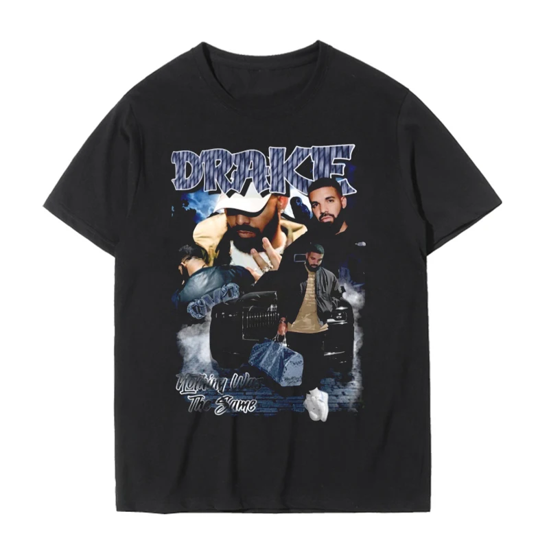Drizzy Drake Black T Shirt Hip Hop Streetwear Male T-Shirt Men Rapper Casual Women Tops Tee
Drizzy Drake Black T Shirt Hip Hop Streetwear Male T-Shirt Men Rapper Casual Women Tops Tee