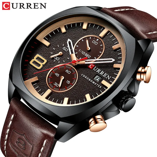 Curren Watch 8324 Chinese Top Brand Leather Quartz Watches Men Sport Wrist Blue Waterproof Fashion Wristwatch relojes Hour Clock
Curren Watch 8324 Chinese Top Brand Leather Quartz Watches Men Sport Wrist Blue Waterproof Fashion Wristwatch relojes Hour Clock