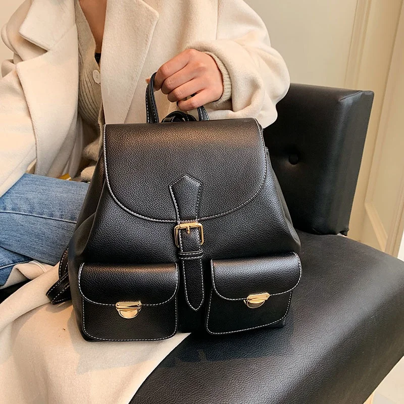 2022 Fashion Designer PU Leather Drop Shipping Solid Color Ladies Small Handbag and Backpacks High Quality Women Purse Backpack
2022 Fashion Designer PU Leather Drop Shipping Solid Color Ladies Small Handbag and Backpacks High Quality Women Purse Backpack