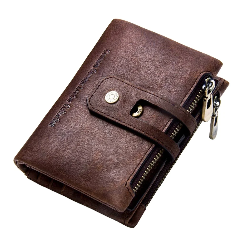 Factory Wholesale Horse Leather Blocking Zipper Pocket Genuine Leather Coin Card Men Purse
Factory Wholesale Horse Leather Blocking Zipper Pocket Genuine Leather Coin Card Men Purse