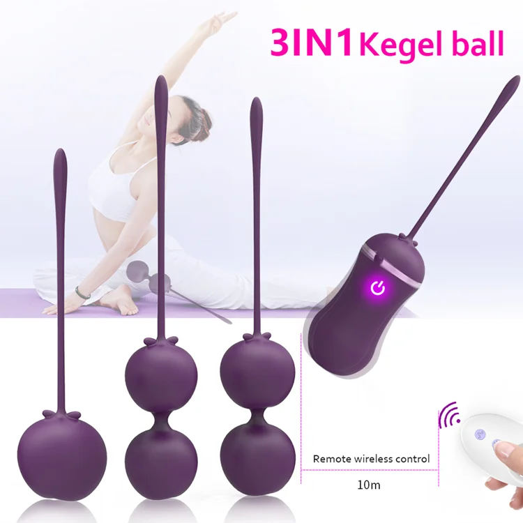 Medical Silicone Vagina Vaginal Balls Rechargeable Pelvic Floor Muscle