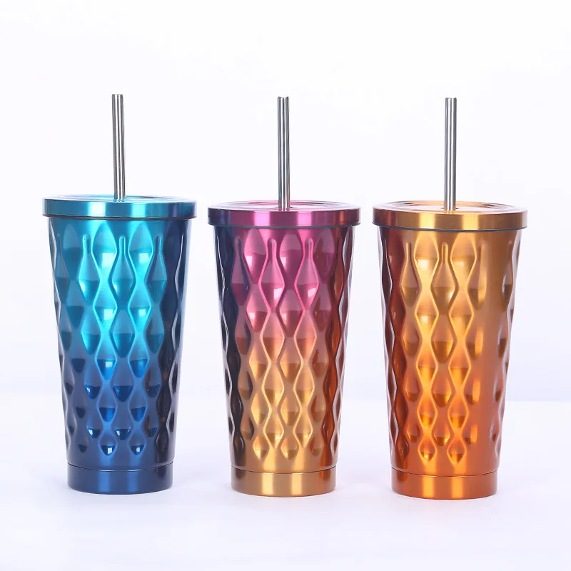 500ml Outdoor Portable Water Bottle With Straws Lid Plastic Reusable Personalized Drinkware Coffee Drinking Cup Tumbler, Colors
500ml Outdoor Portable Water Bottle With Straws Lid Plastic Reusable Personalized Drinkware Coffee Drinking Cup Tumbler, Colors