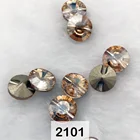 10mm crystal button fancy shirt button for garment accessories