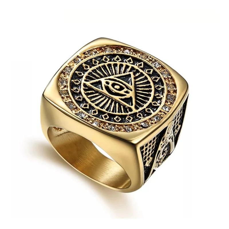 custom design stainless steel jewelry gold crystal mens gold illuminati rings masonic illuminati eyes ring
custom design stainless steel jewelry gold crystal mens gold illuminati rings masonic illuminati eyes ring