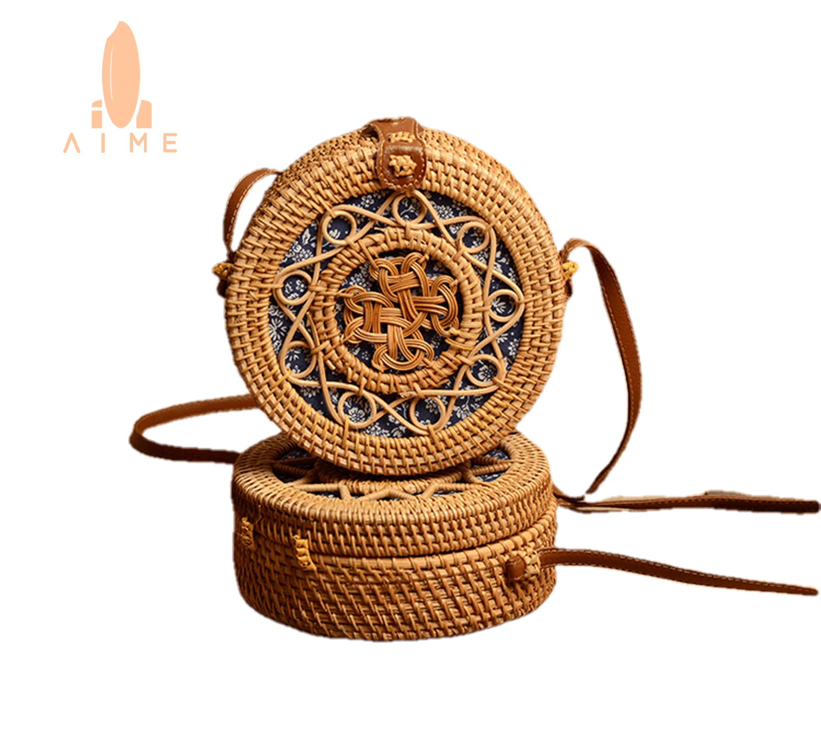 New Round Bags Women Summer Rattan Bags Handmade Woven Beach Crossbody Bags Best Quality Handmade Rattan Basket, 6 colors
New Round Bags Women Summer Rattan Bags Handmade Woven Beach Crossbody Bags Best Quality Handmade Rattan Basket, 6 colors