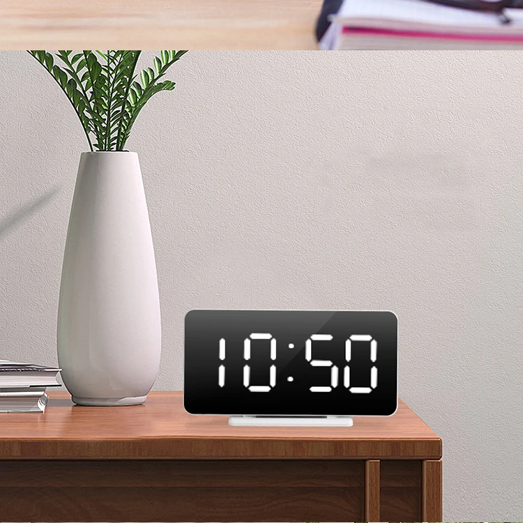 Desktop LED Digital Alarm Clock With USB Temperature And Date Display LED Table Clock, White light, blue light, green light, pink light
Desktop LED Digital Alarm Clock With USB Temperature And Date Display LED Table Clock, White light, blue light, green light, pink light