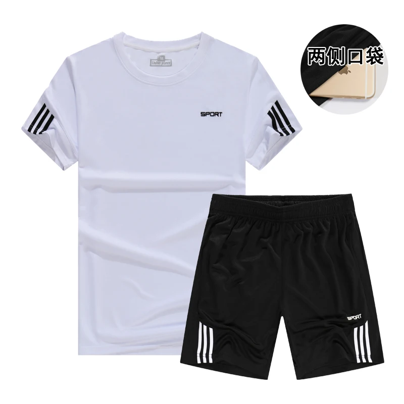Quick Dry Men's Sport Running Suits Basketball Soccer Training Tracksuits Jersey Summer Fitness Sportswear Gym Clothing
Quick Dry Men's Sport Running Suits Basketball Soccer Training Tracksuits Jersey Summer Fitness Sportswear Gym Clothing