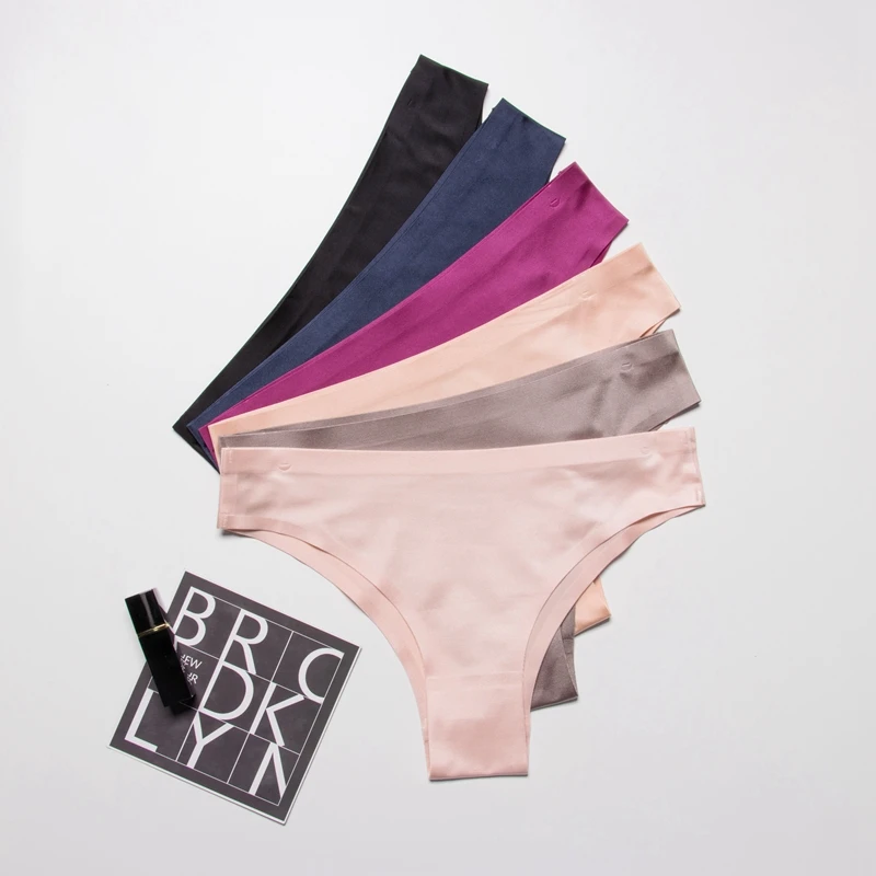 Wholesale comfortable One-piece low-waist solid color sexy ladies underwear seamless panties, As pictures show
Wholesale comfortable One-piece low-waist solid color sexy ladies underwear seamless panties, As pictures show