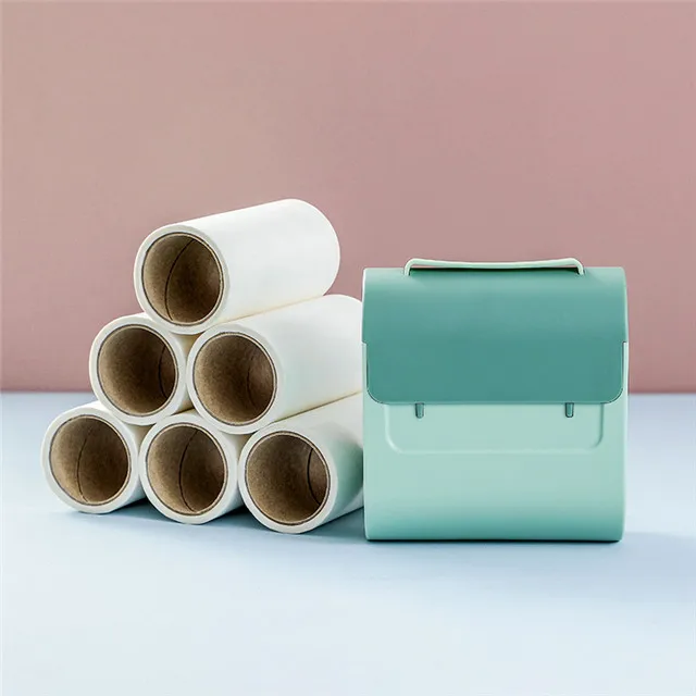 Portable Depilatory Roll Paper Tearable Sticky Device Household Cleaning Dust Removal Roller, As show
Portable Depilatory Roll Paper Tearable Sticky Device Household Cleaning Dust Removal Roller, As show