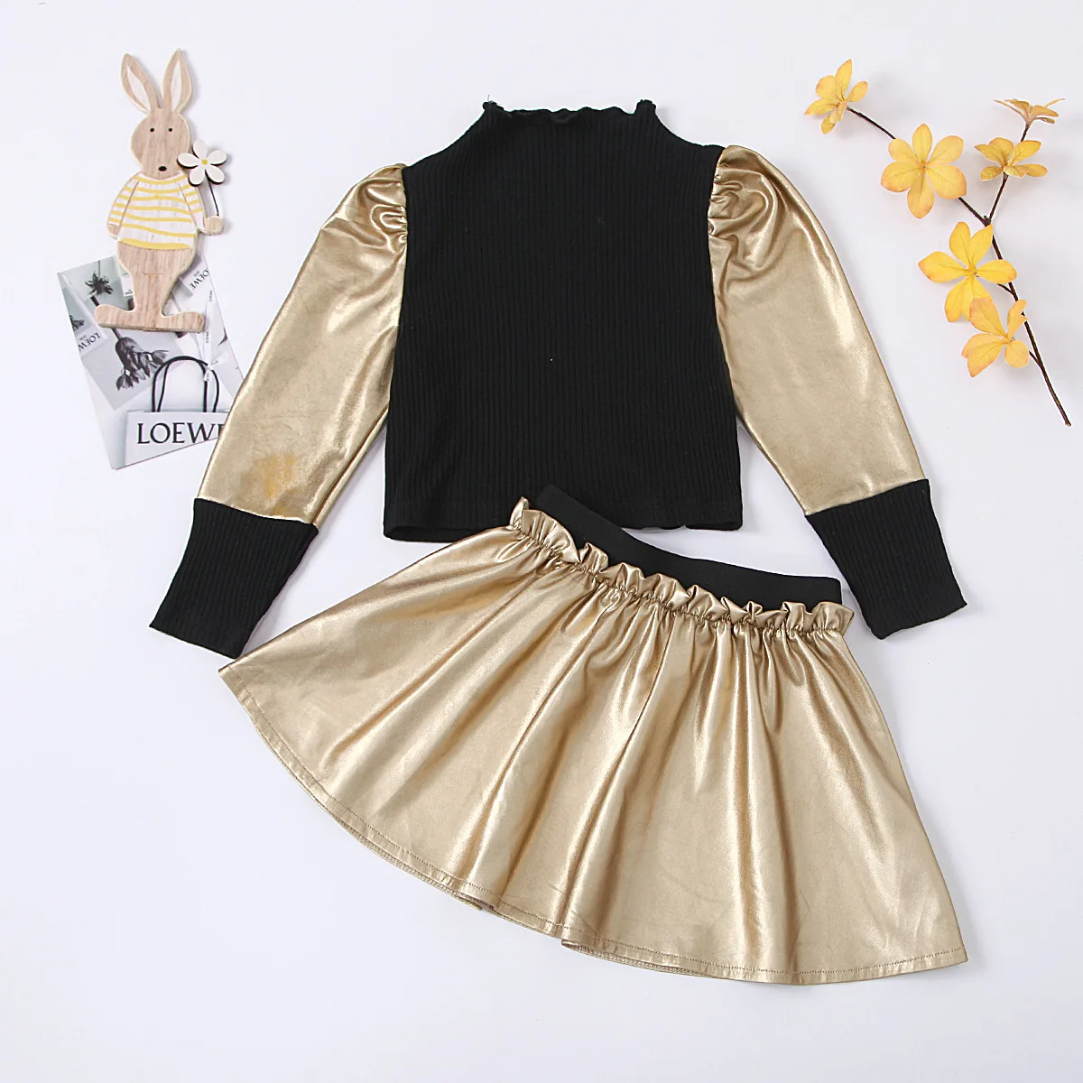 Kids Fall Clothing 2021 Toddler Girl's College Style Suit Student Fashion Two-piece Children's Wear Bow Pleated Skirt
Kids Fall Clothing 2021 Toddler Girl's College Style Suit Student Fashion Two-piece Children's Wear Bow Pleated Skirt