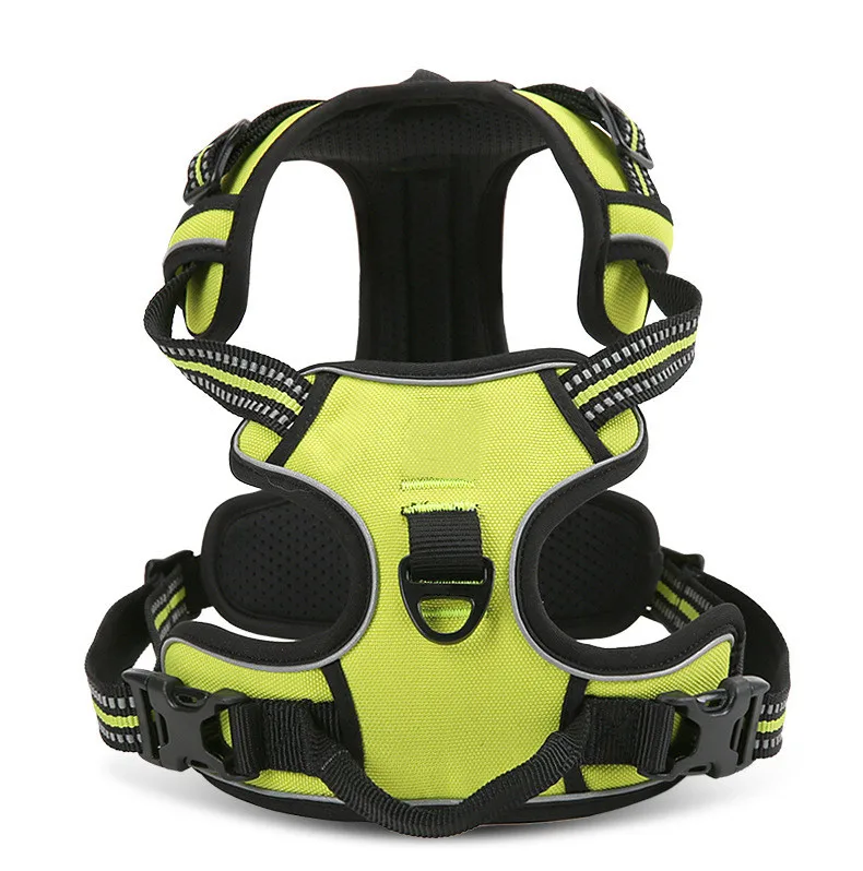 Breathable mesh dog harness pet training vest safety backpack leash suitable for small, medium and large dogs, Customized color
Breathable mesh dog harness pet training vest safety backpack leash suitable for small, medium and large dogs, Customized color