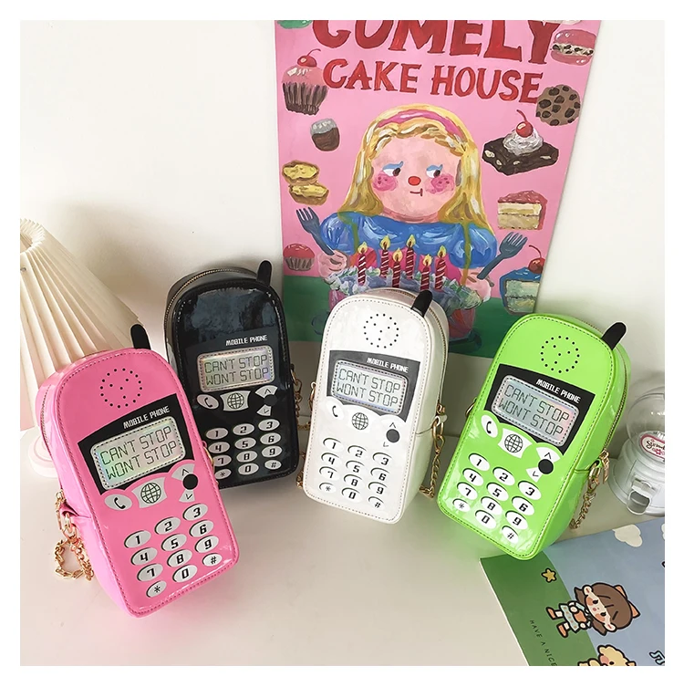 2022 New Personality Fashion Cute Cell Phone Unique Purse , Trendy Cartoon Novelty Purse For Girls, 4 colors
2022 New Personality Fashion Cute Cell Phone Unique Purse , Trendy Cartoon Novelty Purse For Girls, 4 colors