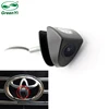 F112 CCD Car Front Logo Camera For Toyota Prado Highlander Land Camry Front View Reversing Backup Camera Parking Assistance