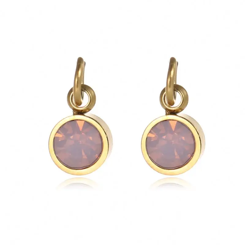 Gold-plated stainless steel pink diamond earrings necklace accessories female fashion simple accessories
Gold-plated stainless steel pink diamond earrings necklace accessories female fashion simple accessories