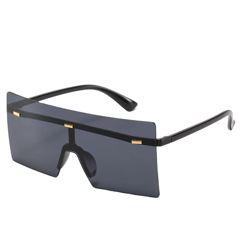 Bingking wholesale shades eyewear fashion women square oversized stylish sunglasses one piece lense rimless ladies sun glasses
Bingking wholesale shades eyewear fashion women square oversized stylish sunglasses one piece lense rimless ladies sun glasses