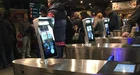 7inch Hisilicon Built-in Card Reader Black People Wearing Hood Women Face Recognition Terminal System