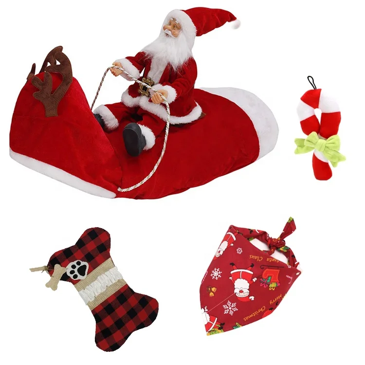 Sohpety Custom Dog Pet Christmas Toy Ornament For Dog Stocking Clothes Collars Sweater Bandanas Toys Christmas Set Gift Dog Hat, Picture
Sohpety Custom Dog Pet Christmas Toy Ornament For Dog Stocking Clothes Collars Sweater Bandanas Toys Christmas Set Gift Dog Hat, Picture