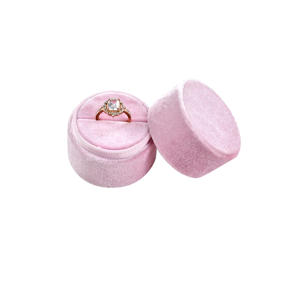 Manufacturer well made round velvet wedding ring box, Blue+pink+green+red+white
Manufacturer well made round velvet wedding ring box, Blue+pink+green+red+white