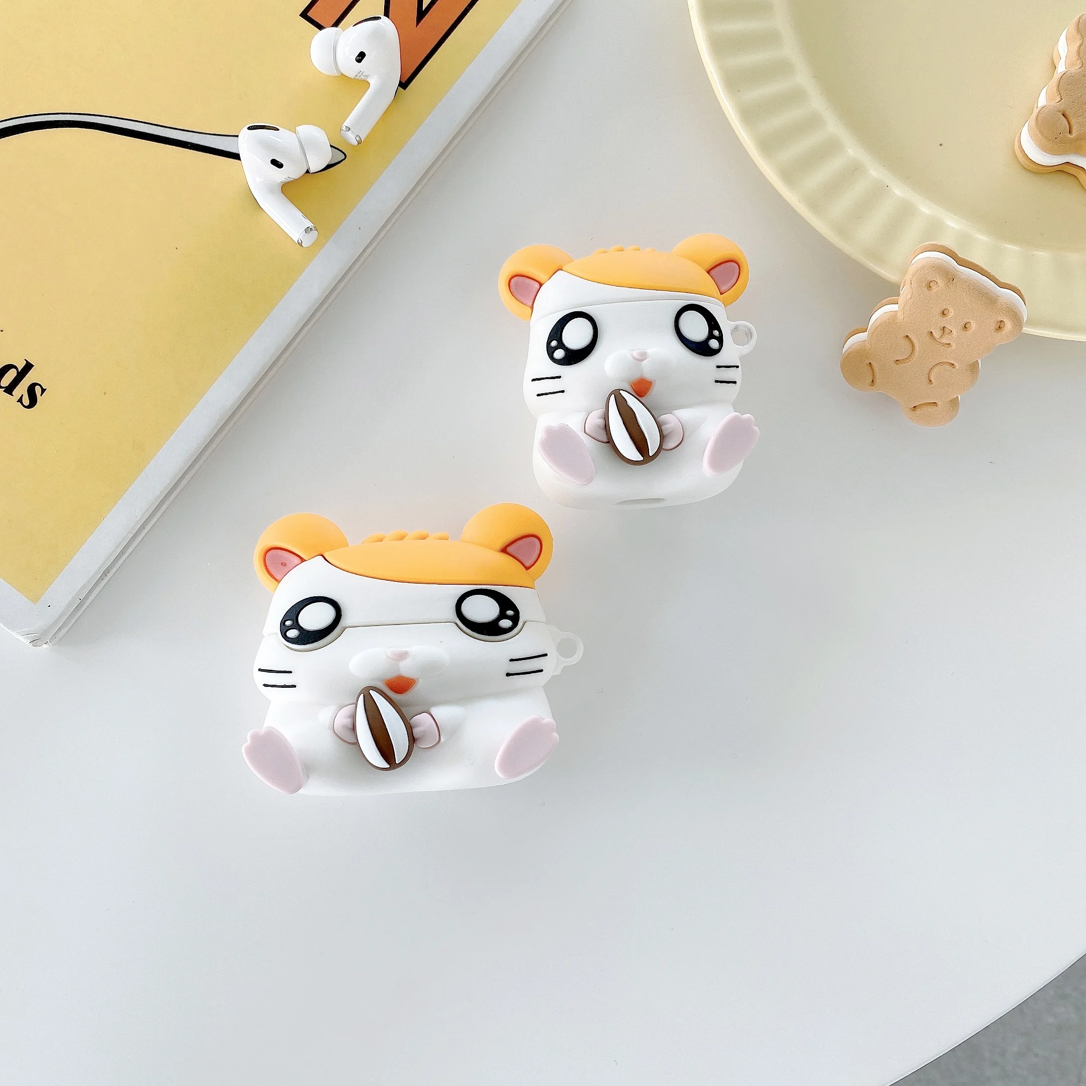 3D Cute Cartoon Funny Cool Hamster Nut Cover For Air pod Regular For Apple Airpods Pro 1 2 3 Case
3D Cute Cartoon Funny Cool Hamster Nut Cover For Air pod Regular For Apple Airpods Pro 1 2 3 Case